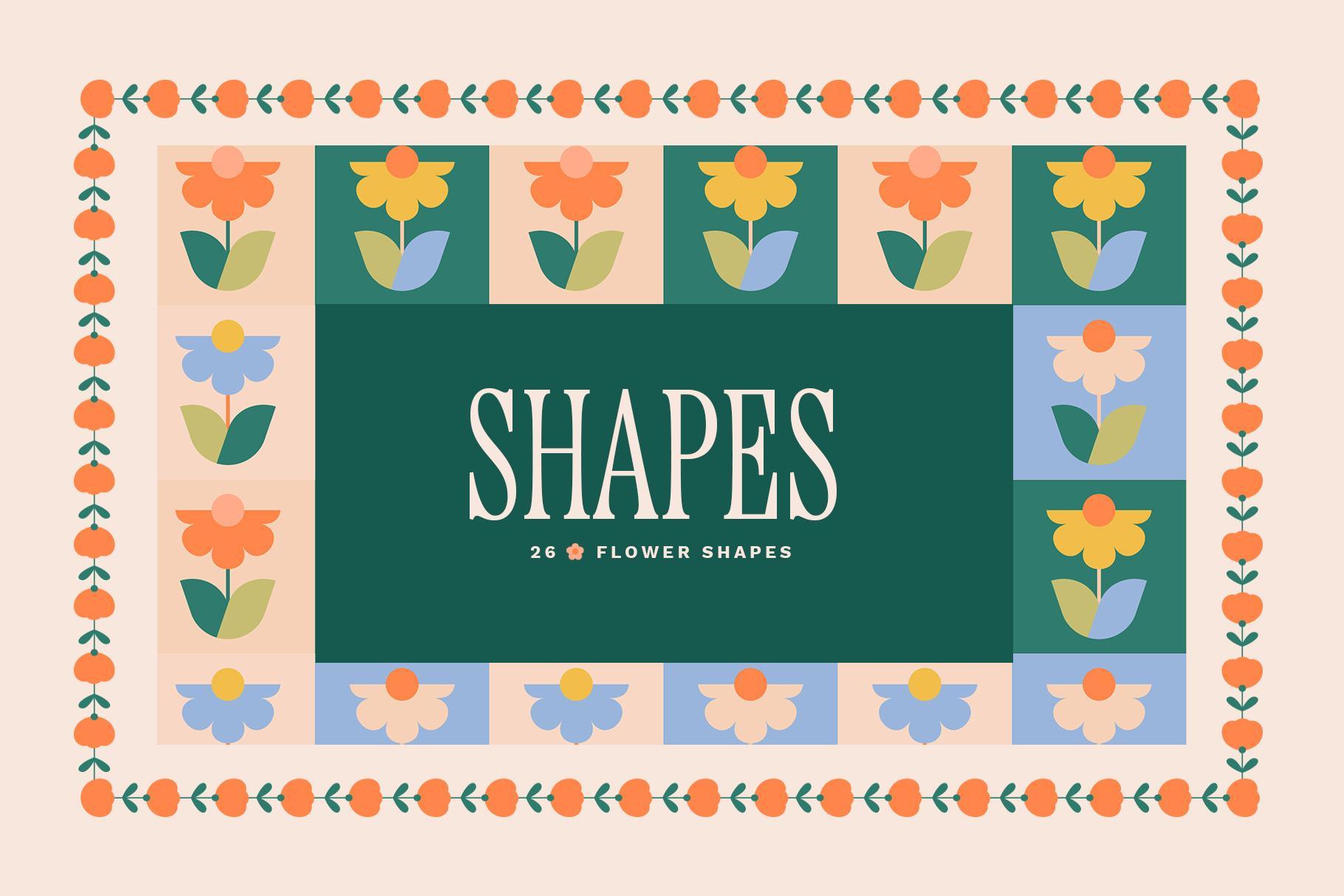 Blossom: Patterns, Shapes & Frames