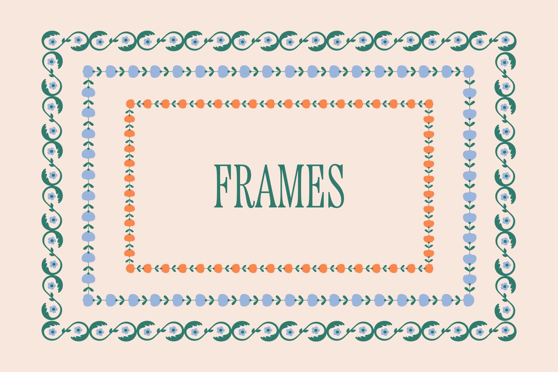 Blossom: Patterns, Shapes & Frames
