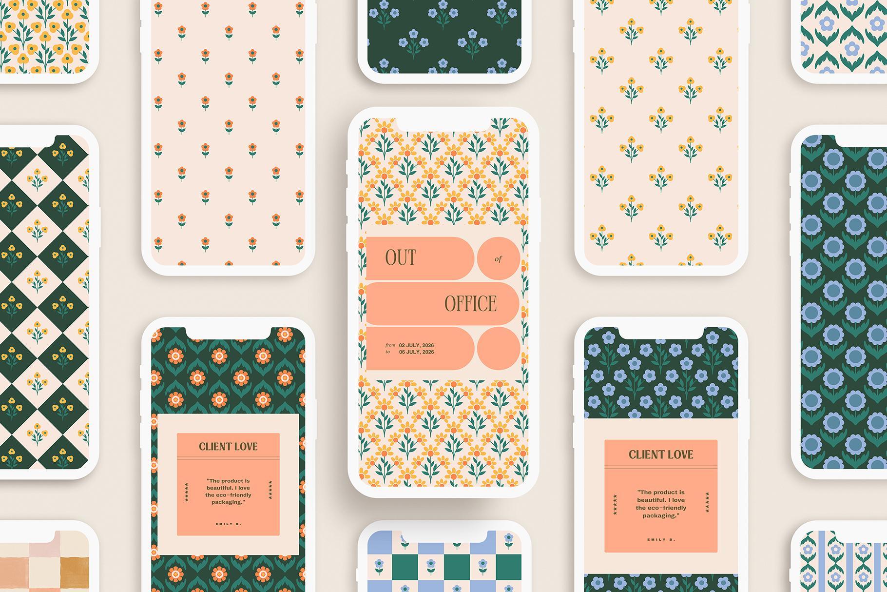 Blossom: Patterns, Shapes & Frames