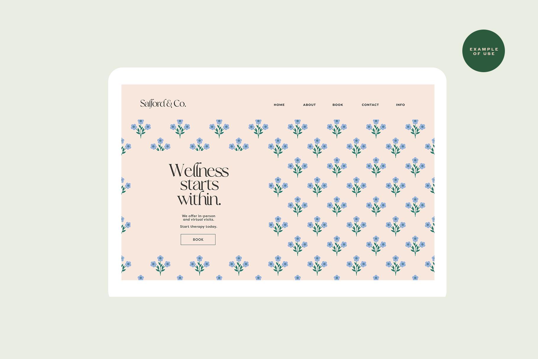 Blossom: Patterns, Shapes & Frames
