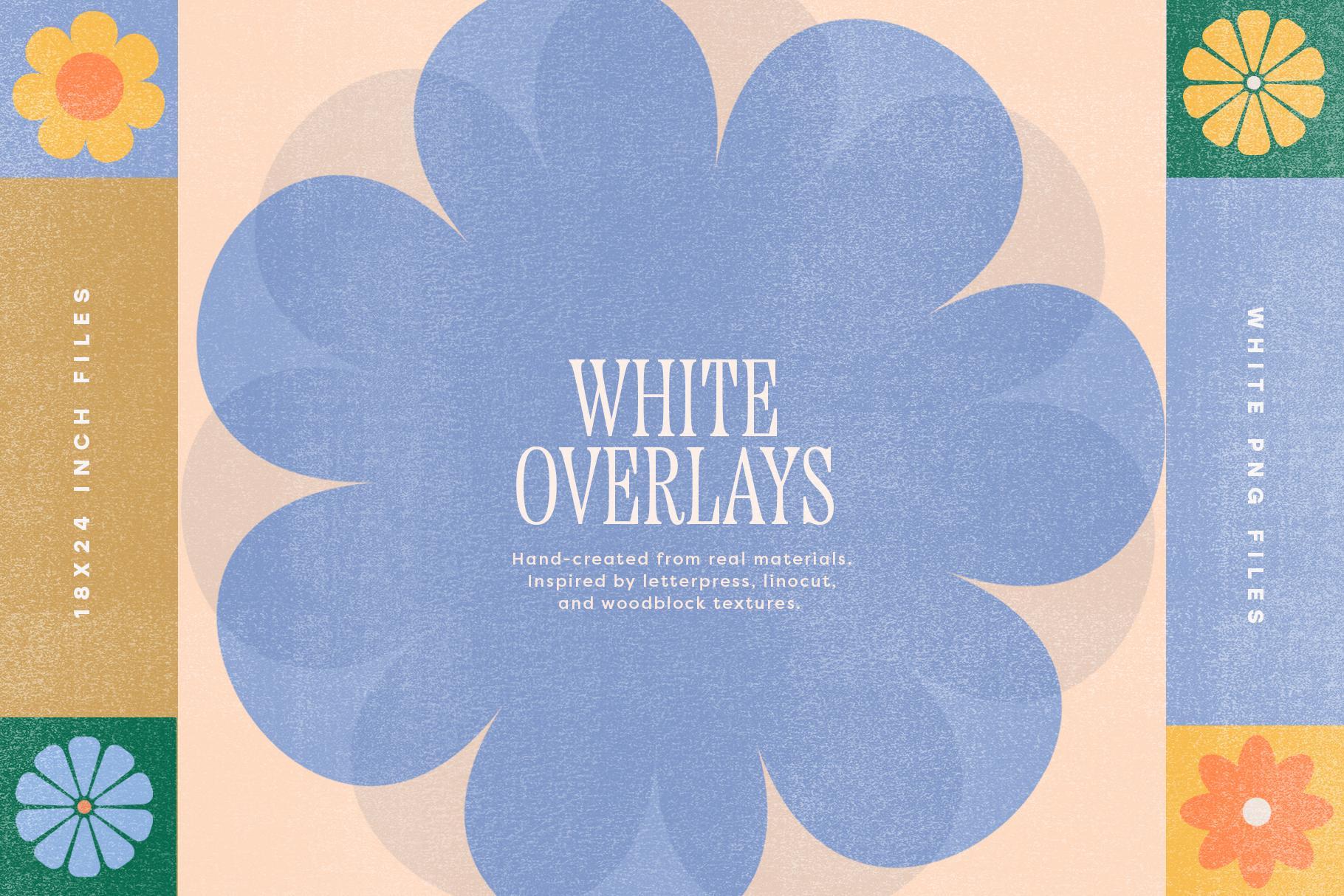 White Texture Overlays