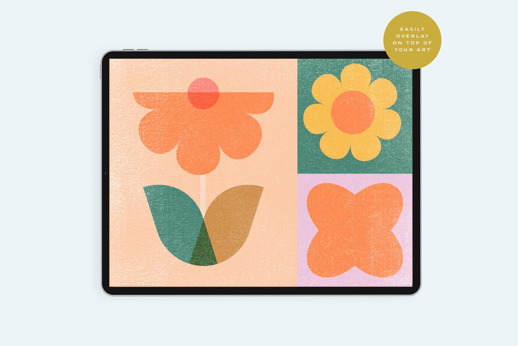 White Texture Overlays