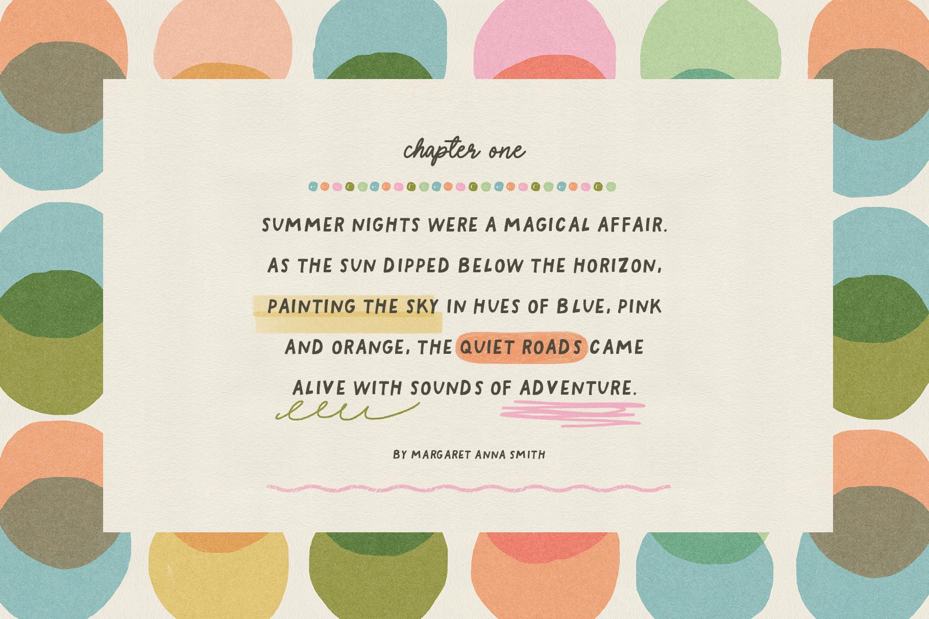 Notes: Shapes, Lines & Squiggles