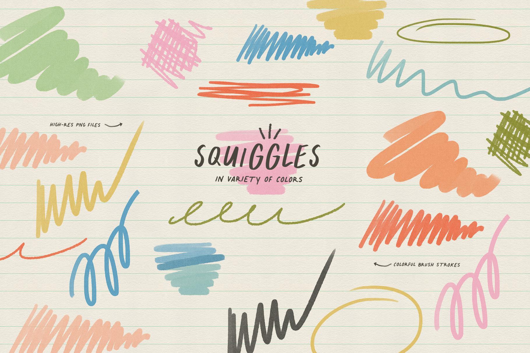 Notes: Shapes, Lines & Squiggles