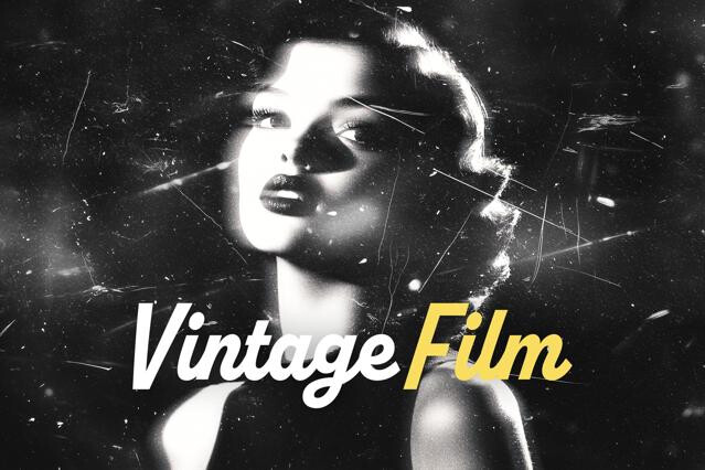 Vintage Film Photo Effect