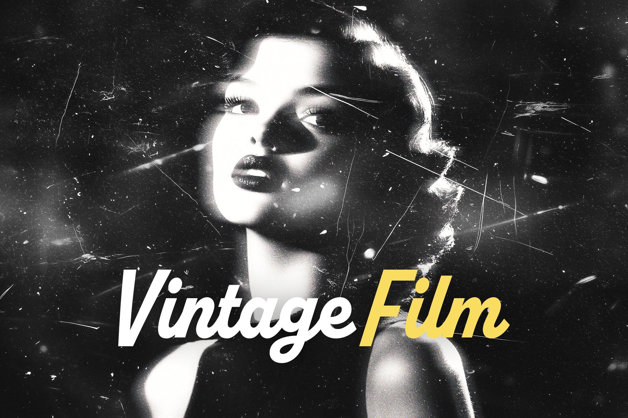 Vintage Film Photo Effect