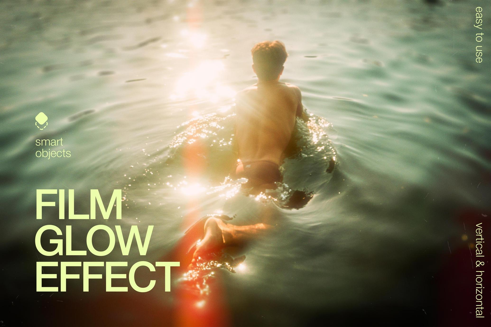 Vintage Film Glow Photo Effect