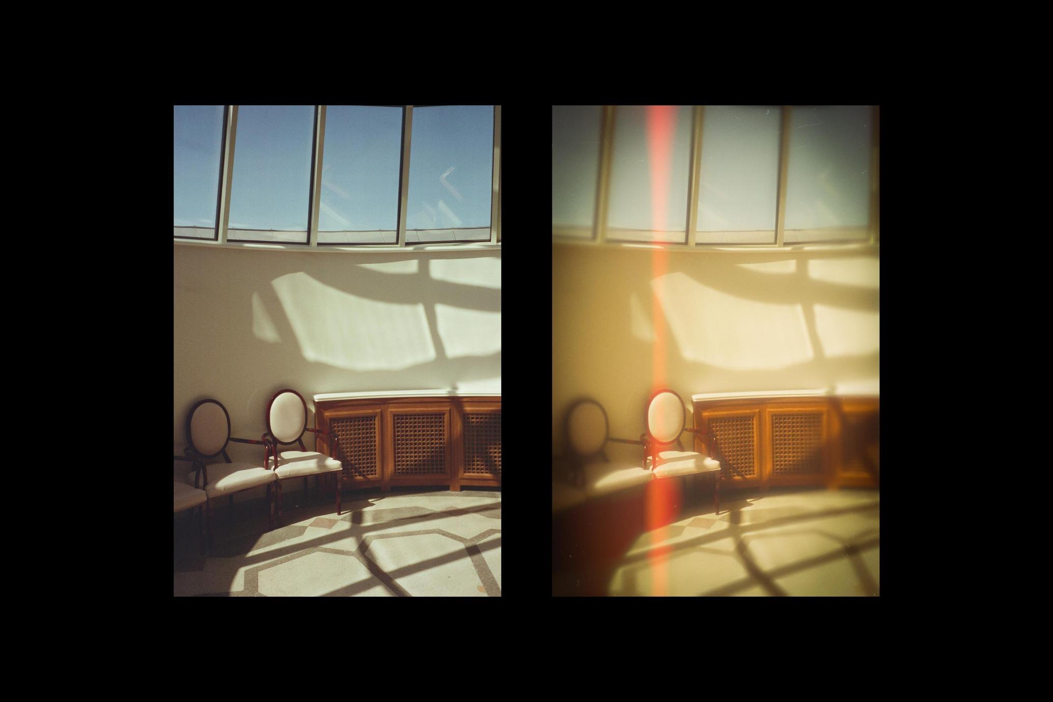 Vintage Film Glow Photo Effect