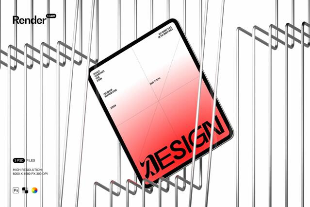 iPad Mockup Set