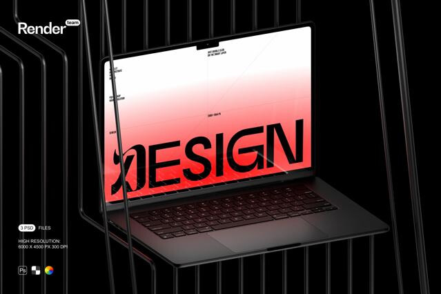 MacBook Mockup Set