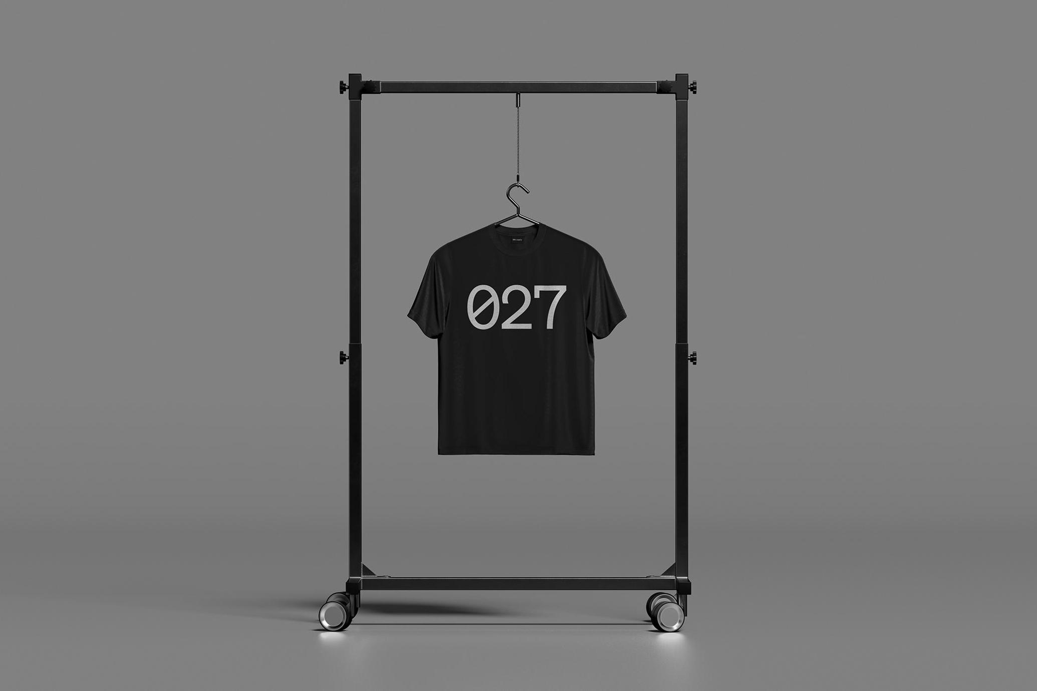 Hanging T-Shirt Mockup