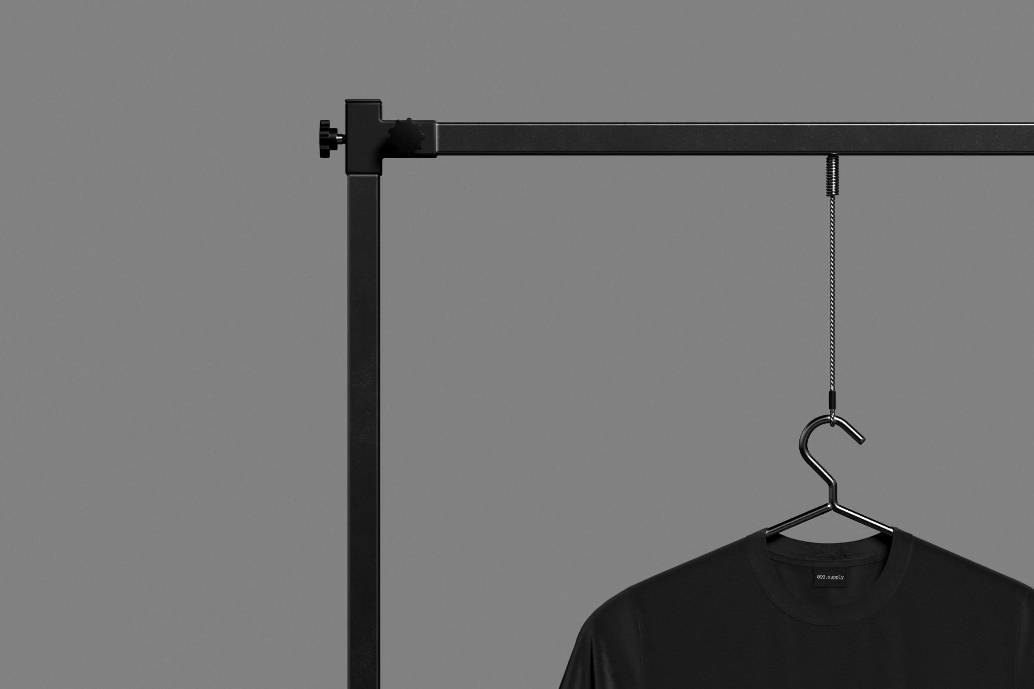 Hanging T-Shirt Mockup
