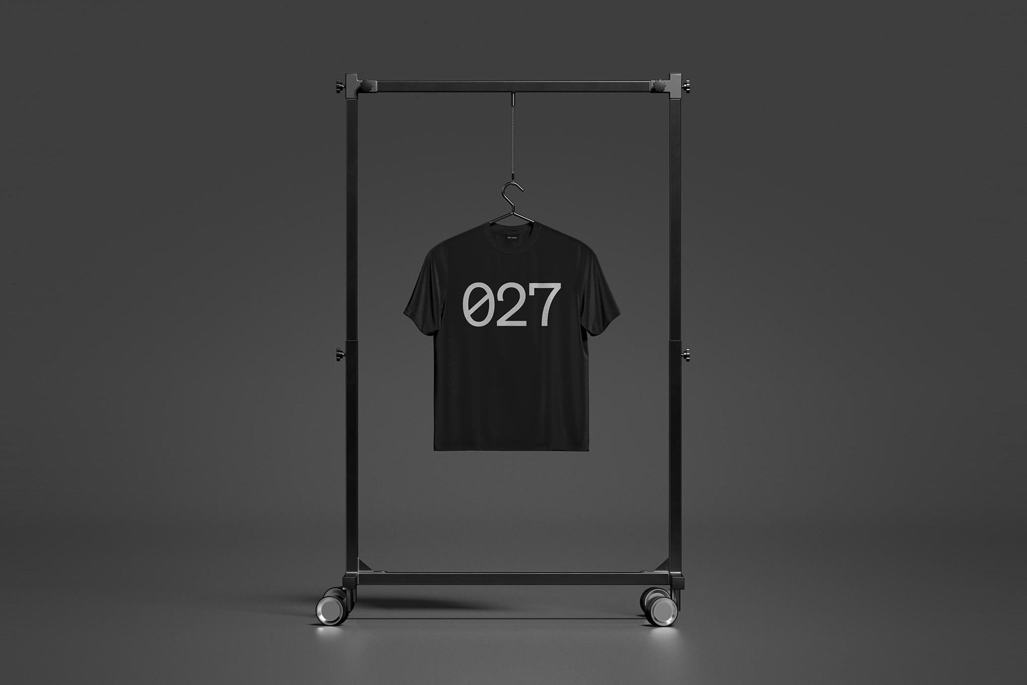 Hanging T-Shirt Mockup