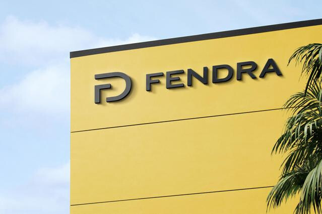 Commercial Facade Logo Mockup