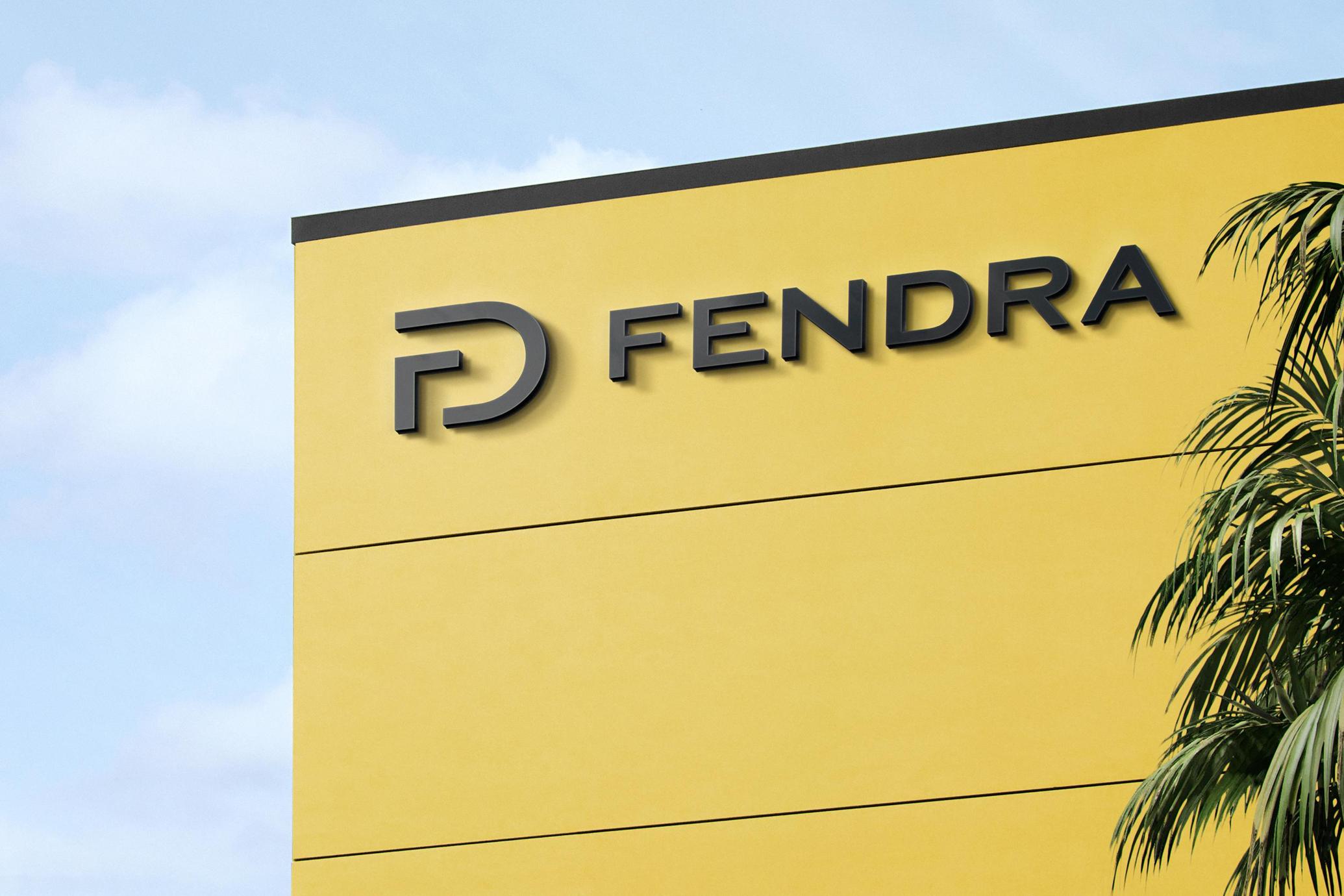 Commercial Facade Logo Mockup