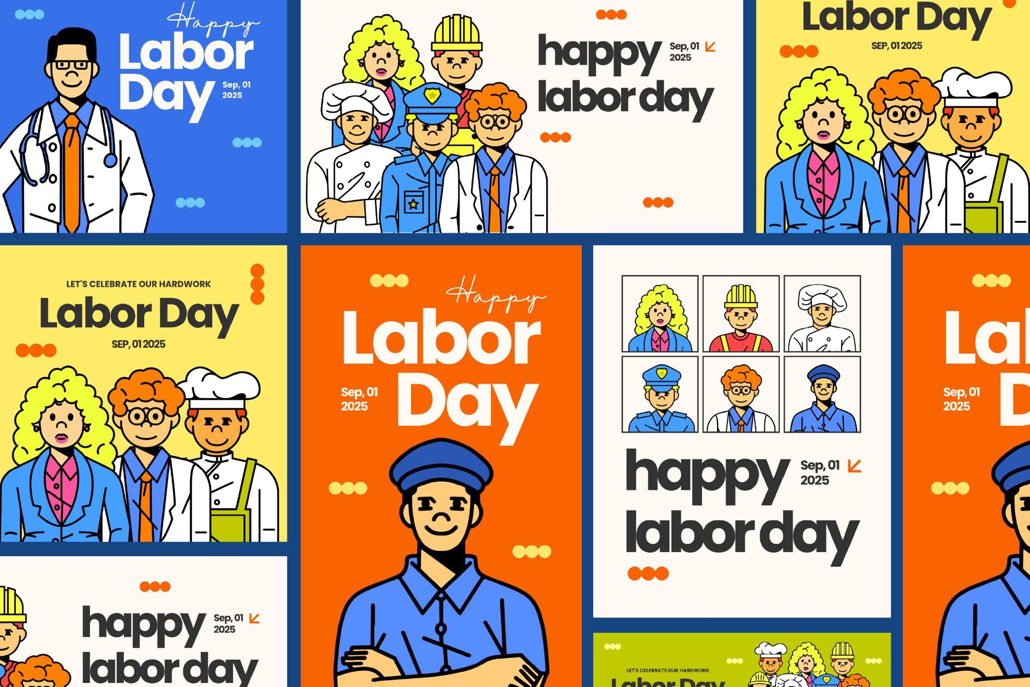 Labor Graphic Collection