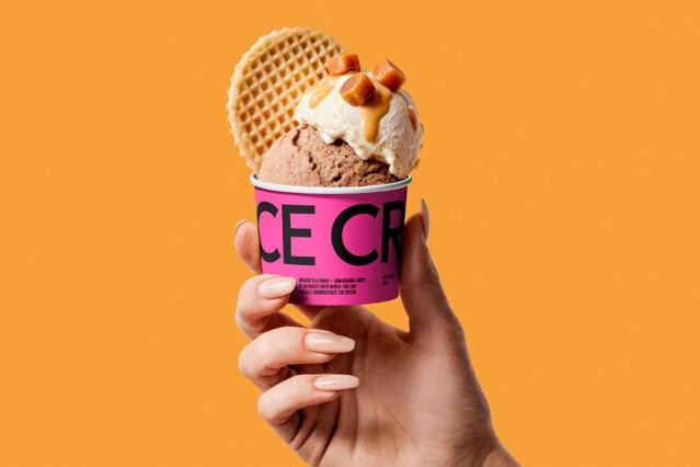 Ice Cream Cup Mockup