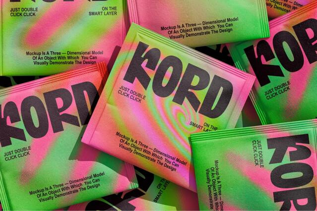 Sachet Mockup