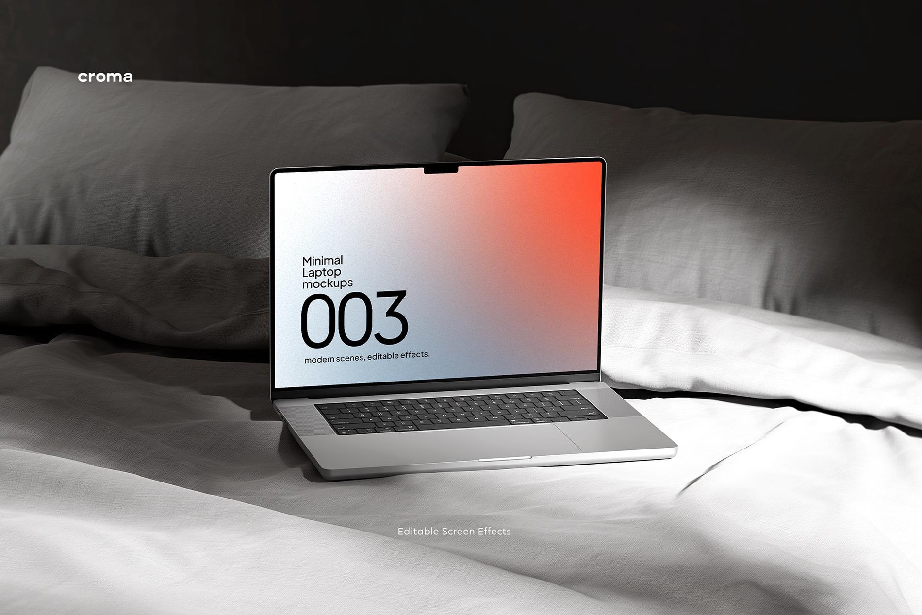 Minimal Macbook Mockup