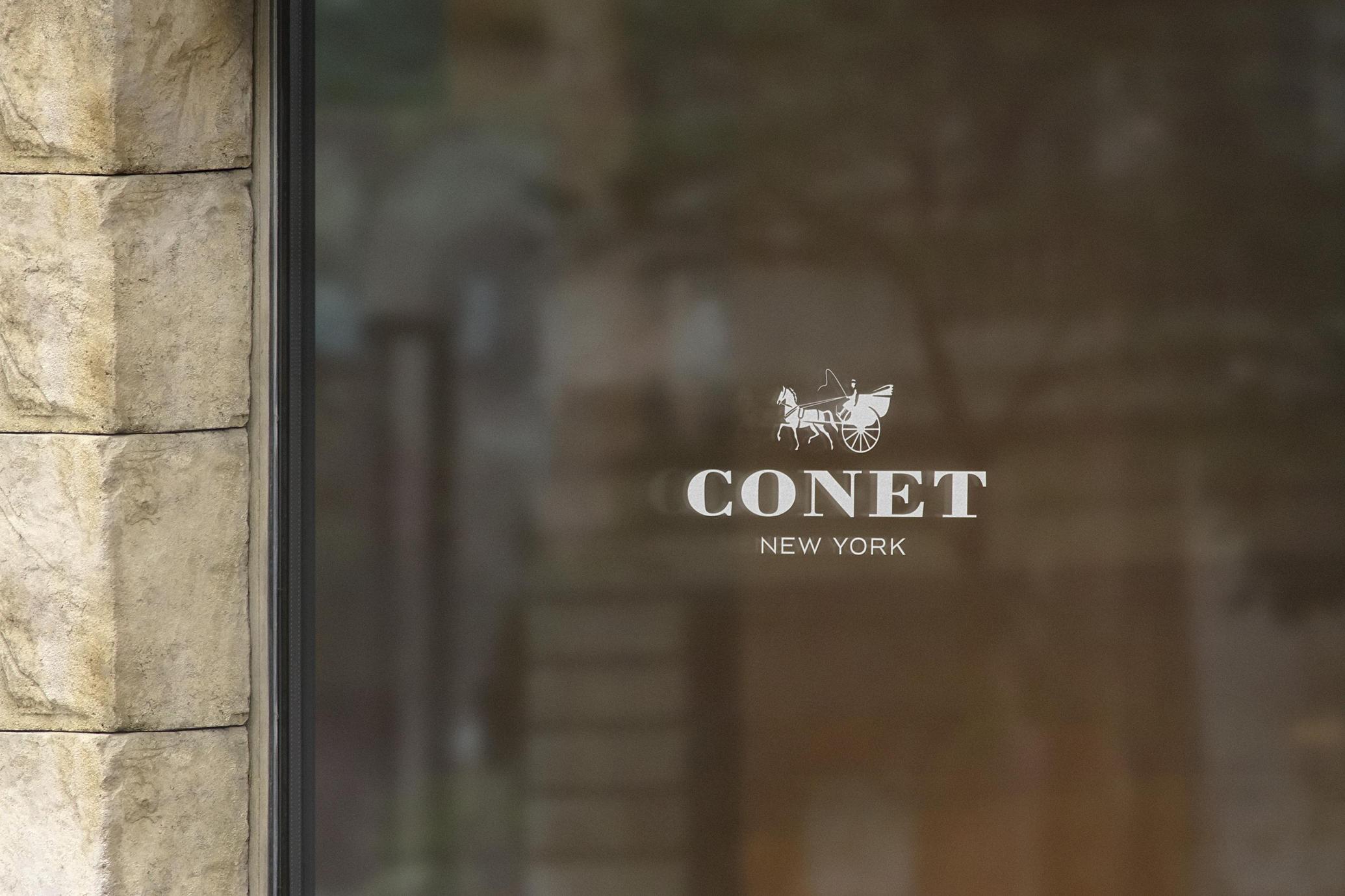 Boutique Glass Sign Mockup