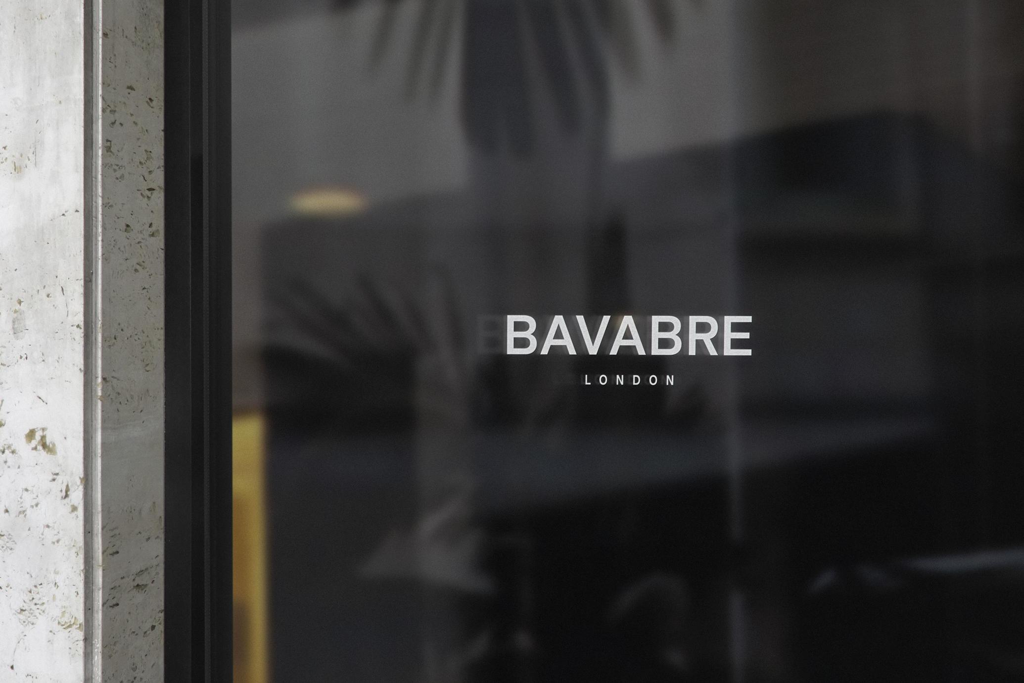 Luxury Glass Window Sign Mockup