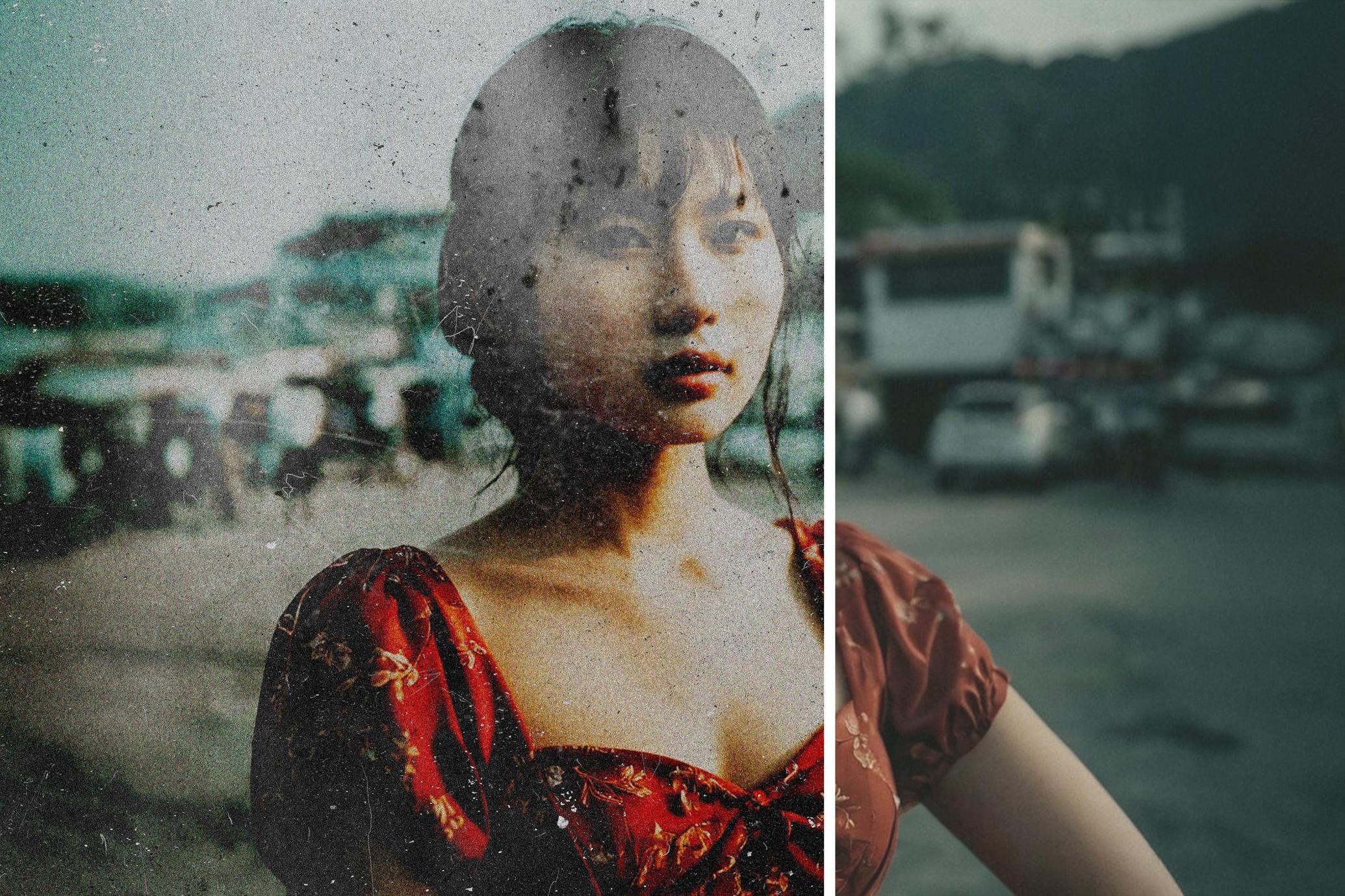 Old Printed Photo Effect