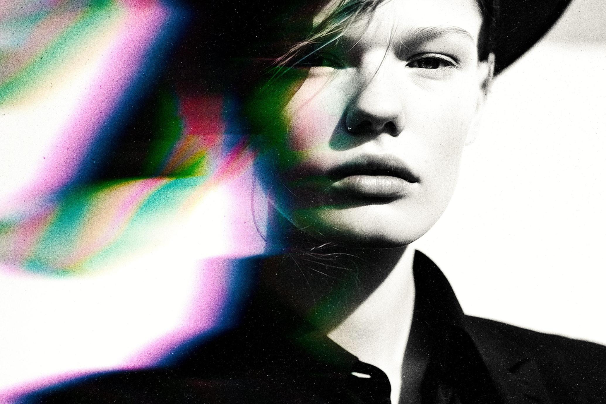 Anaglyph Blur Photo Effect