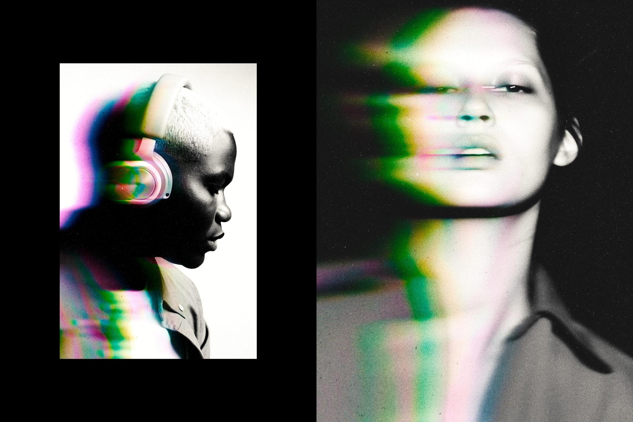 Anaglyph Blur Photo Effect