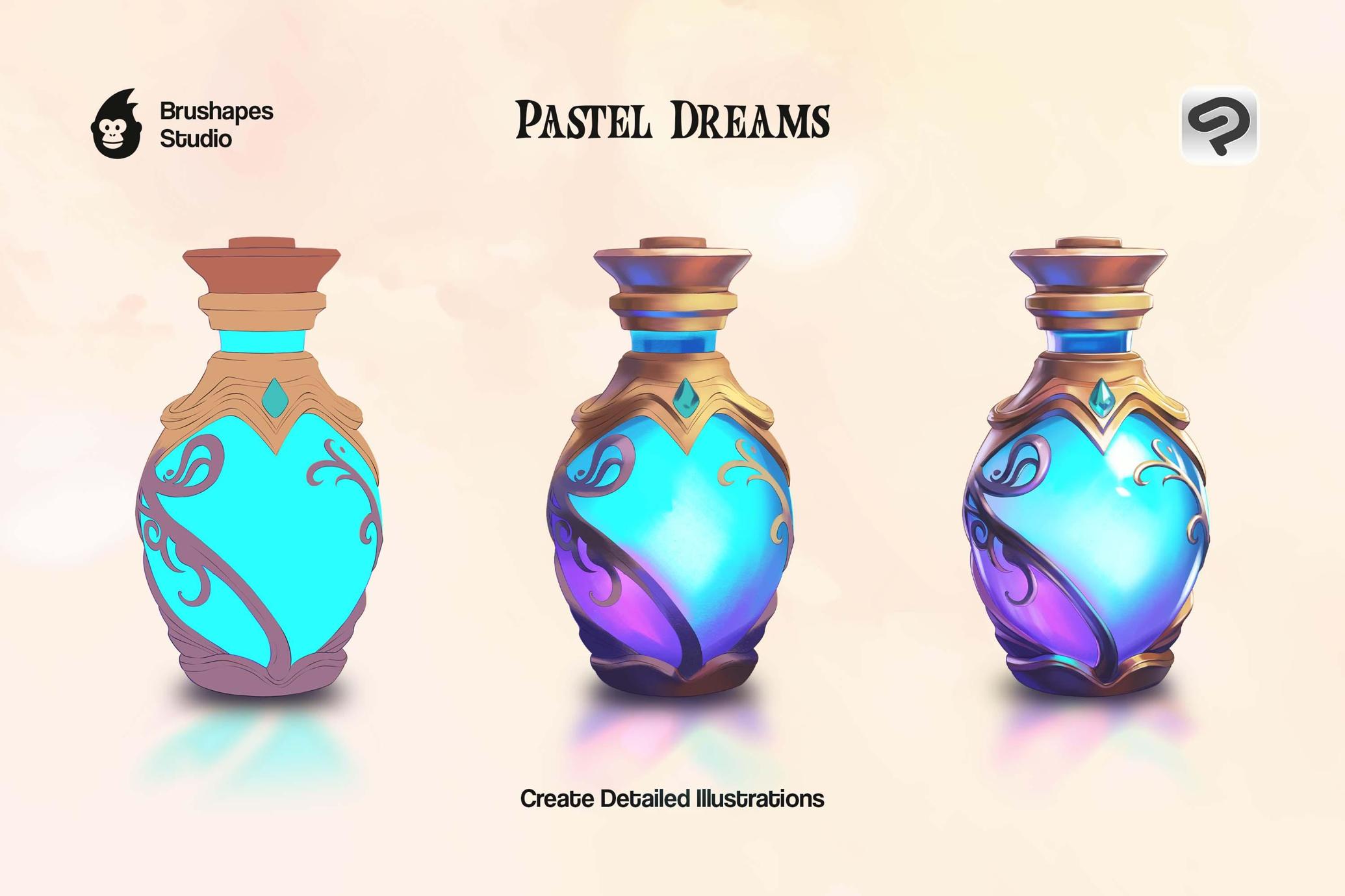 Pastel Dreams Clip Studio Brushes