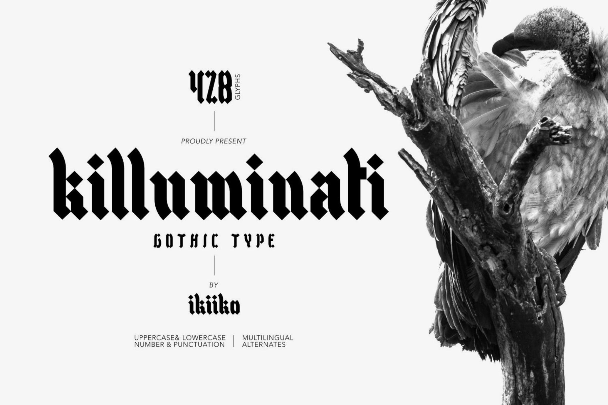 Killuminati - Gothic Font
