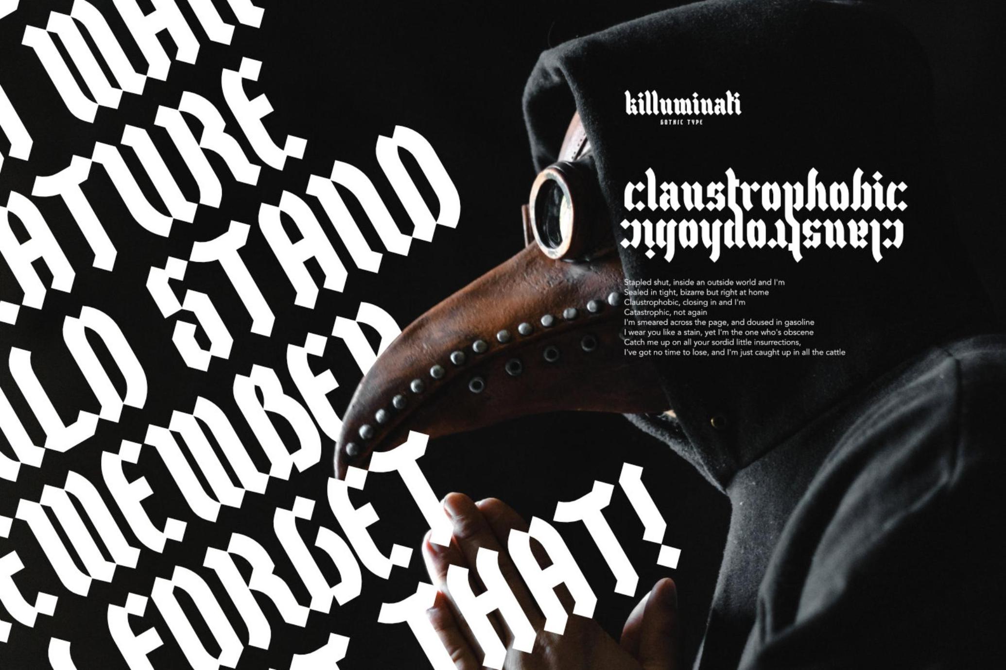 Killuminati - Gothic Font
