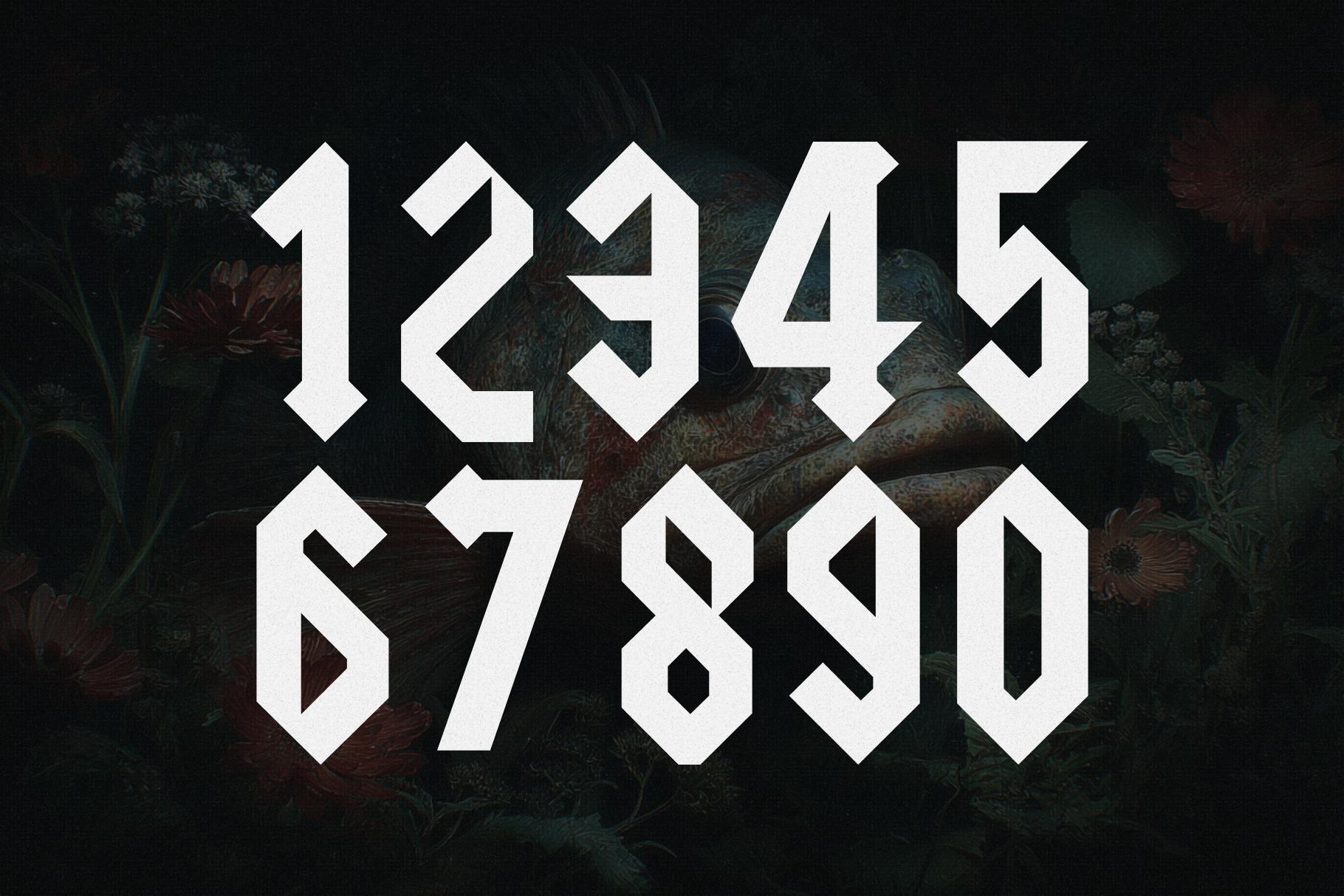 The Gothic Rite - Dark Academia Font