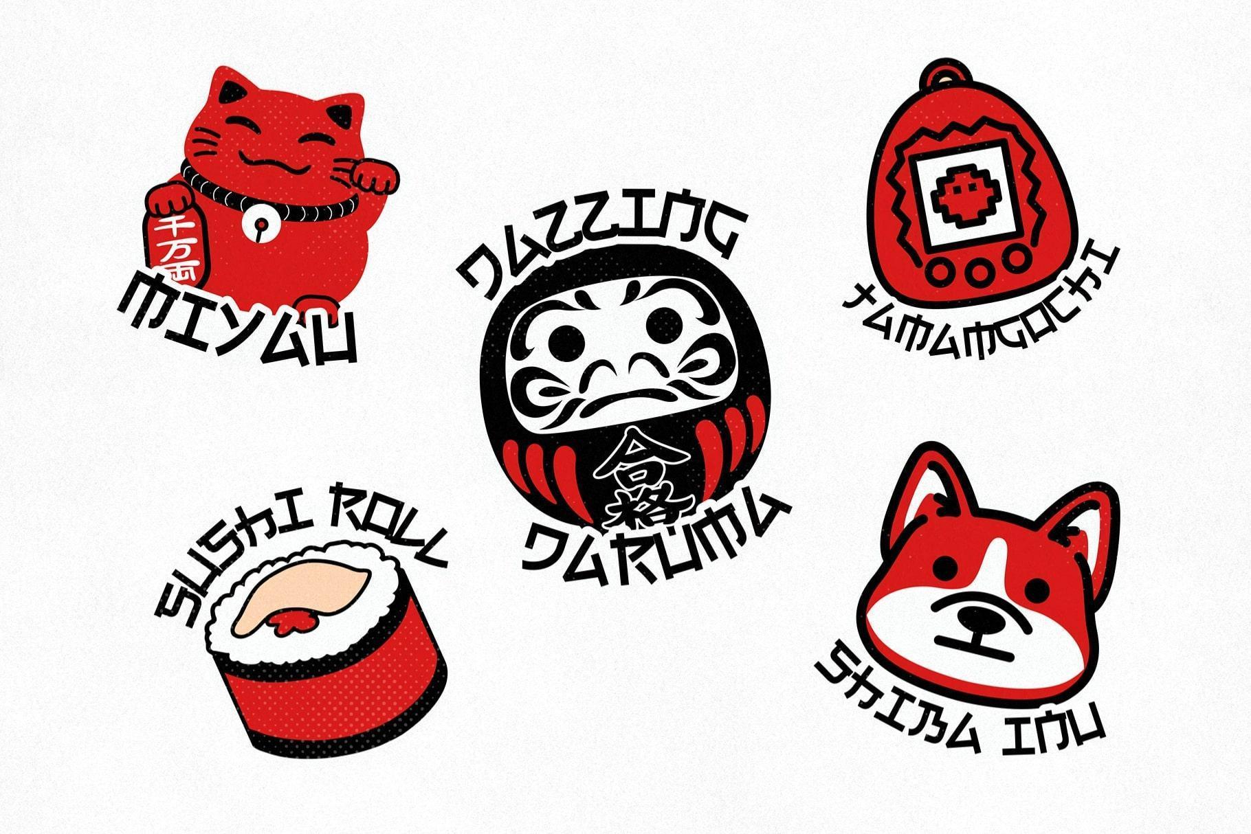 Osaka Pulse - Japanese Inspired Typeface