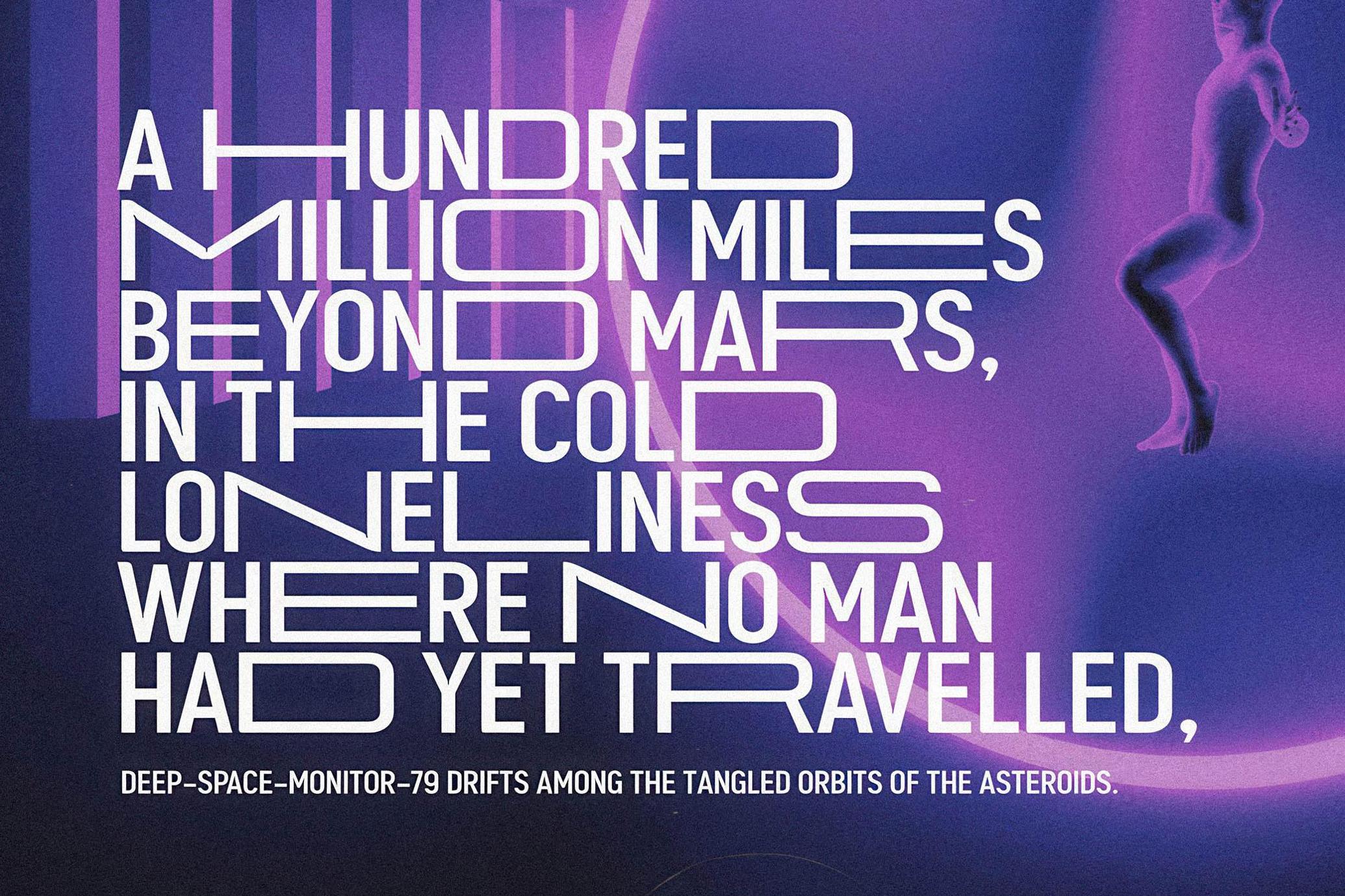 Space Odyssey - Sci-Fi Font