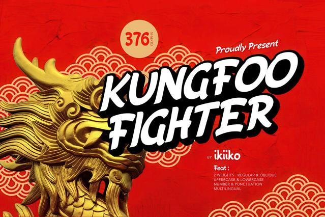 Kungfoo Fighter - Kungfu Font