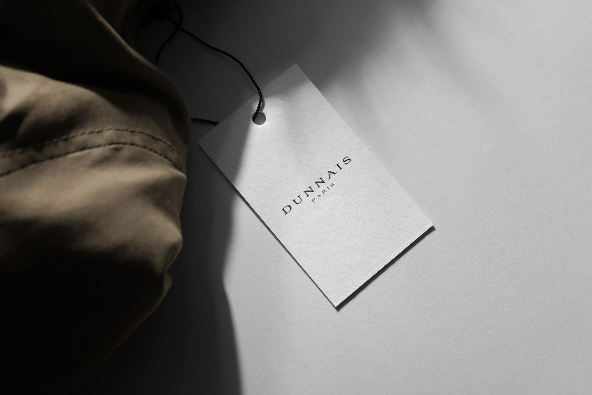 Premium Garment Tag Mockup
