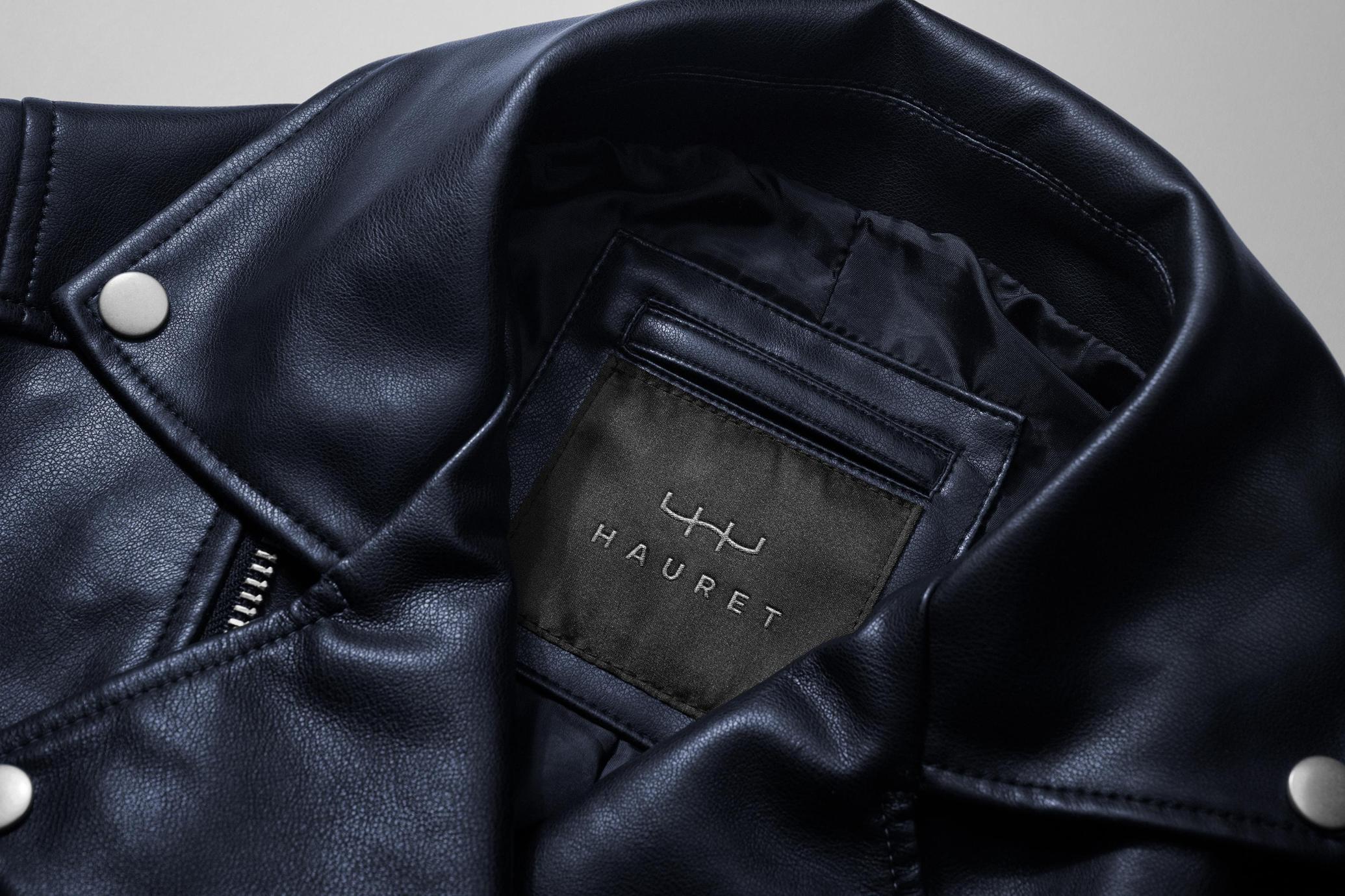 Leather Jacket Inner Label Mockup