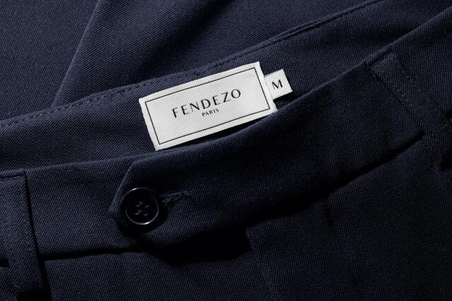 Apparel Waistband Label Mockup