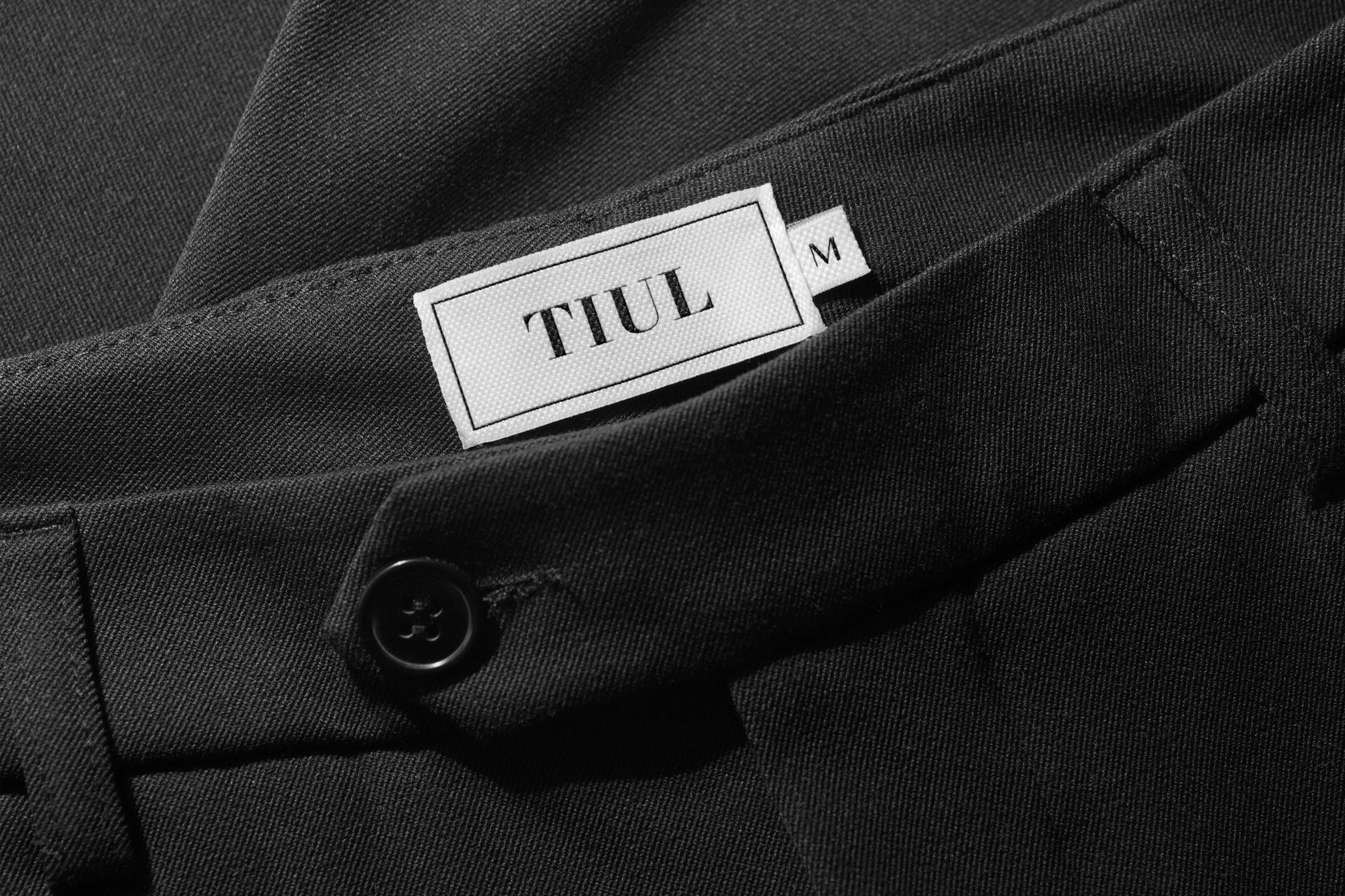 Apparel Waistband Label Mockup