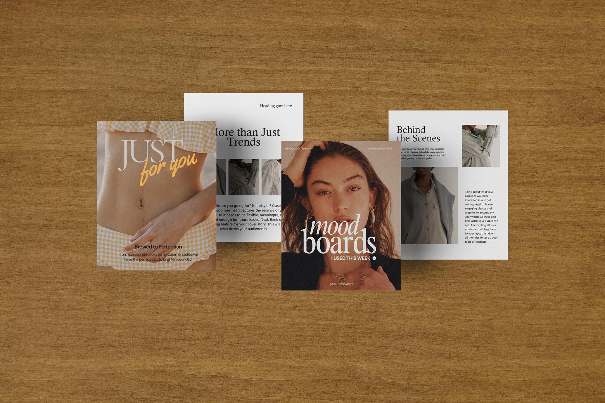 IG Social Posts Mockup