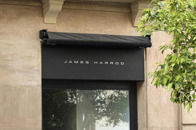 Minimal Awning Logo Mockup