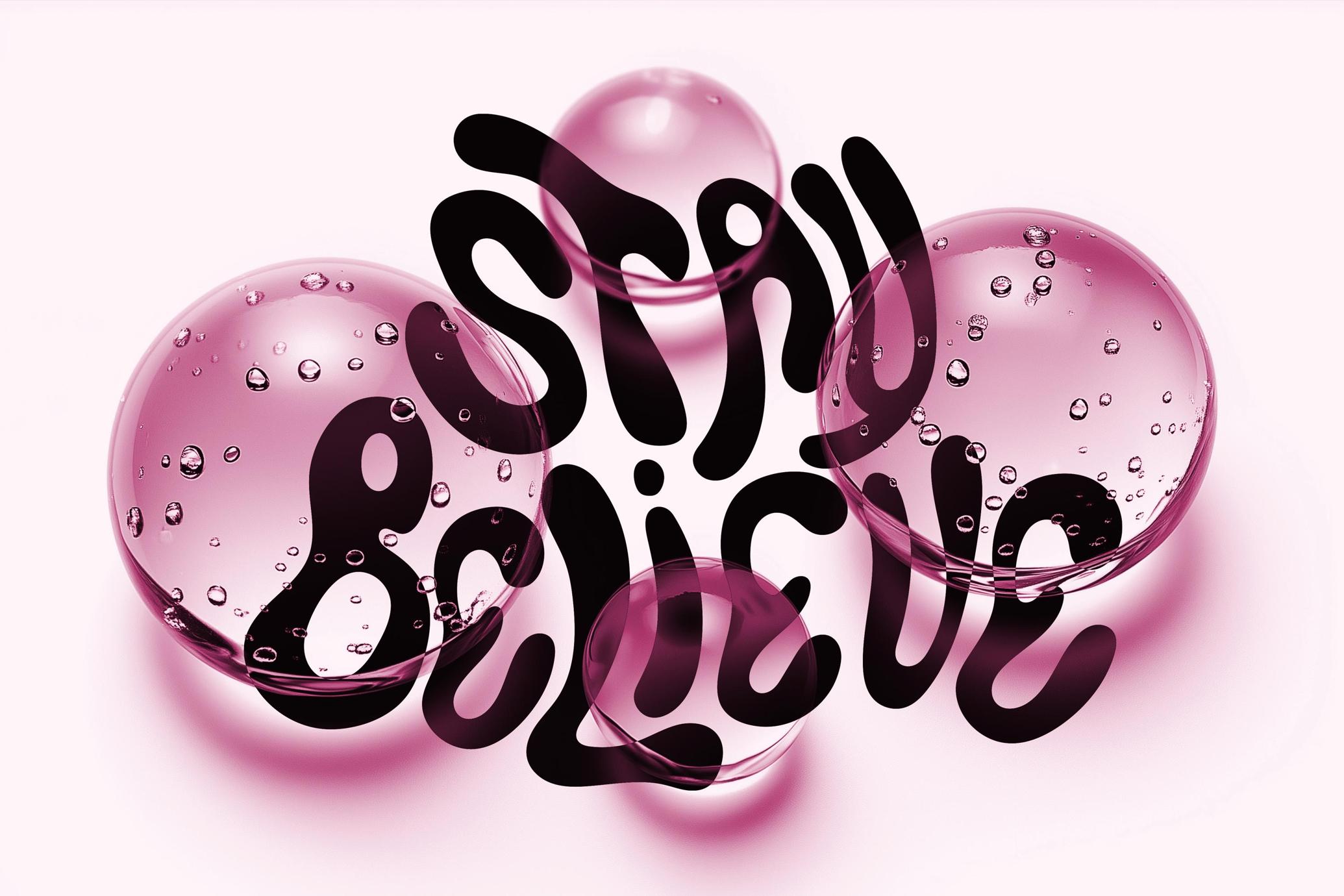 Water Liquid Bubbles Effect