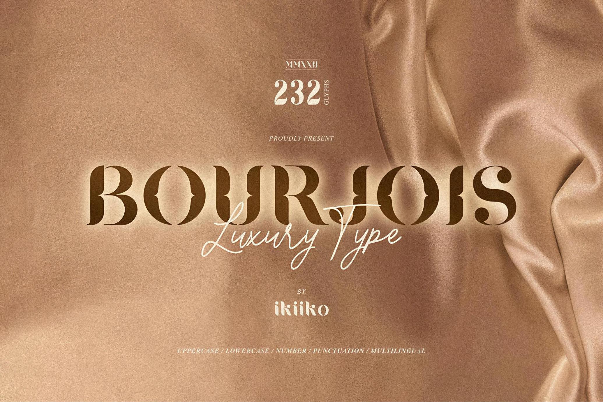 Bourjois - Luxury Font