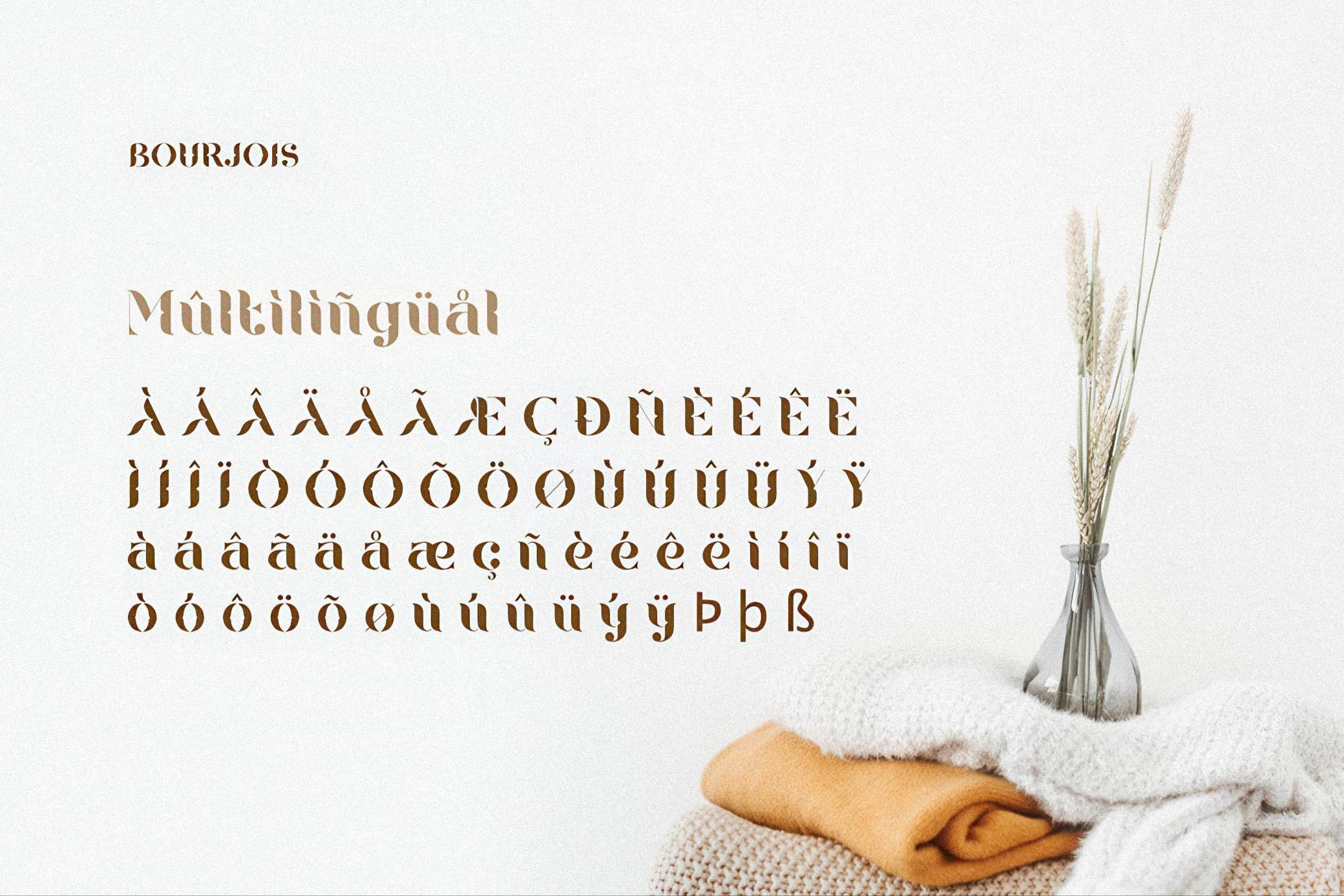 Bourjois - Luxury Font