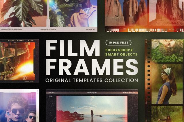 Film Frames Mockup Collection