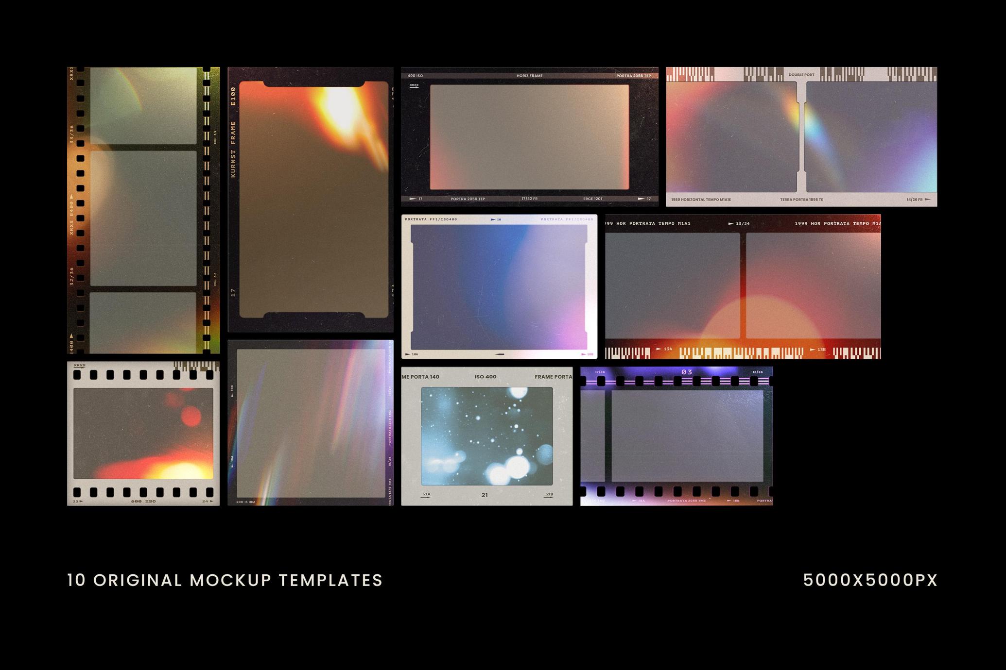 Film Frames Mockup Collection