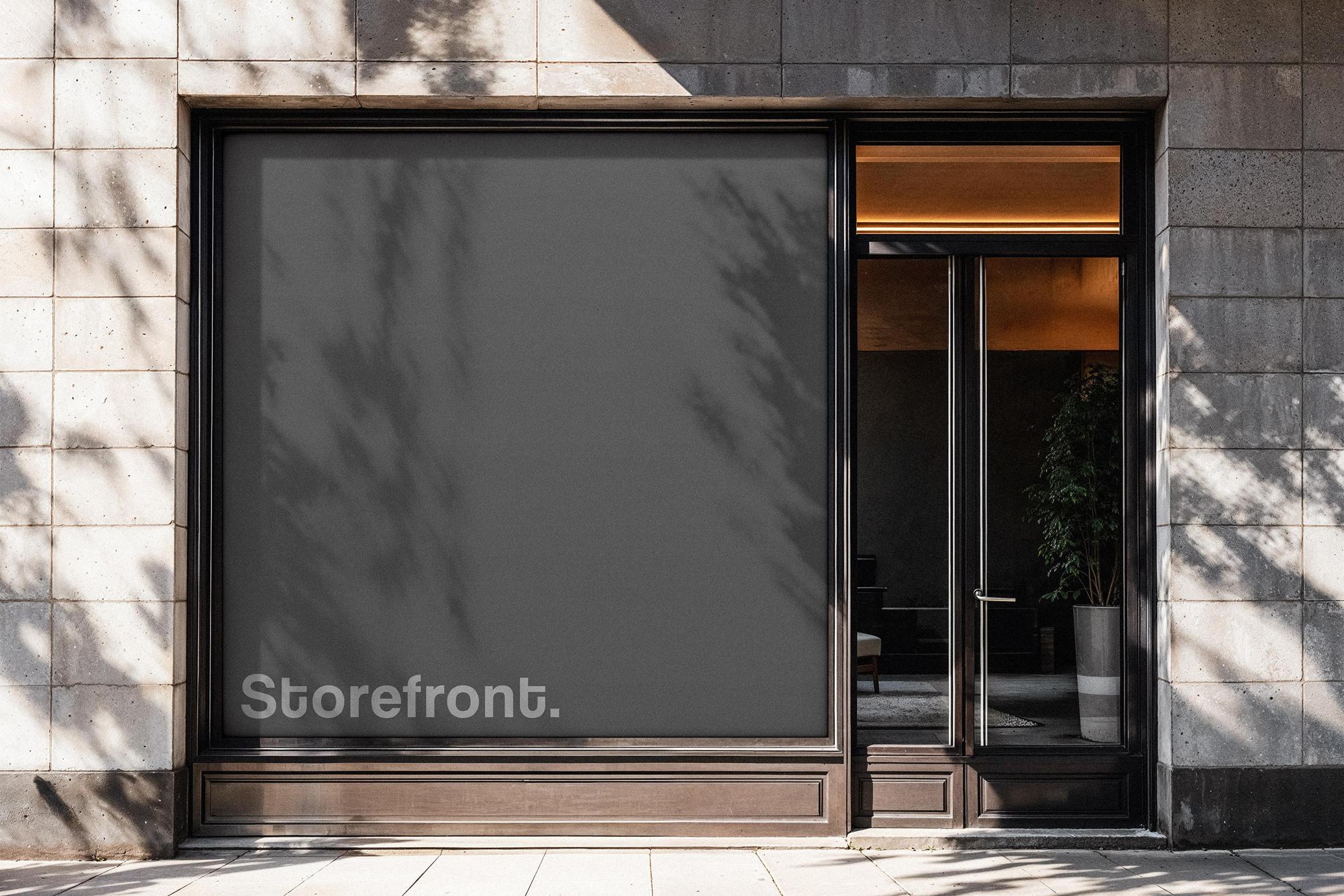 Square Storefront Mockup