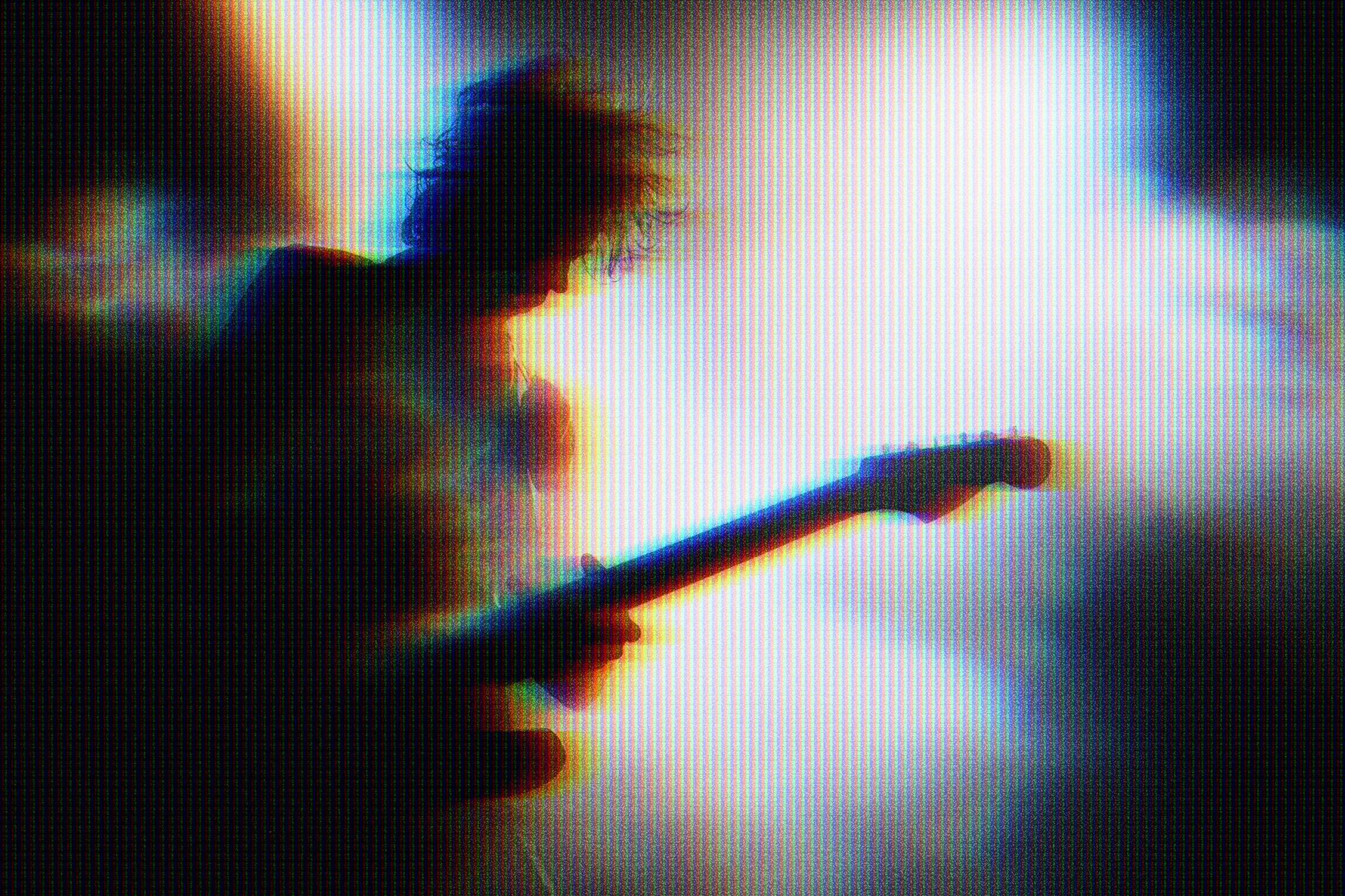 Anaglyph CRT Photo Effect