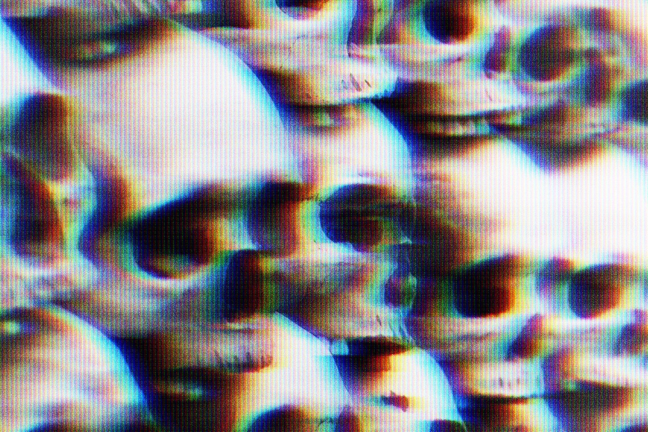 Anaglyph CRT Photo Effect