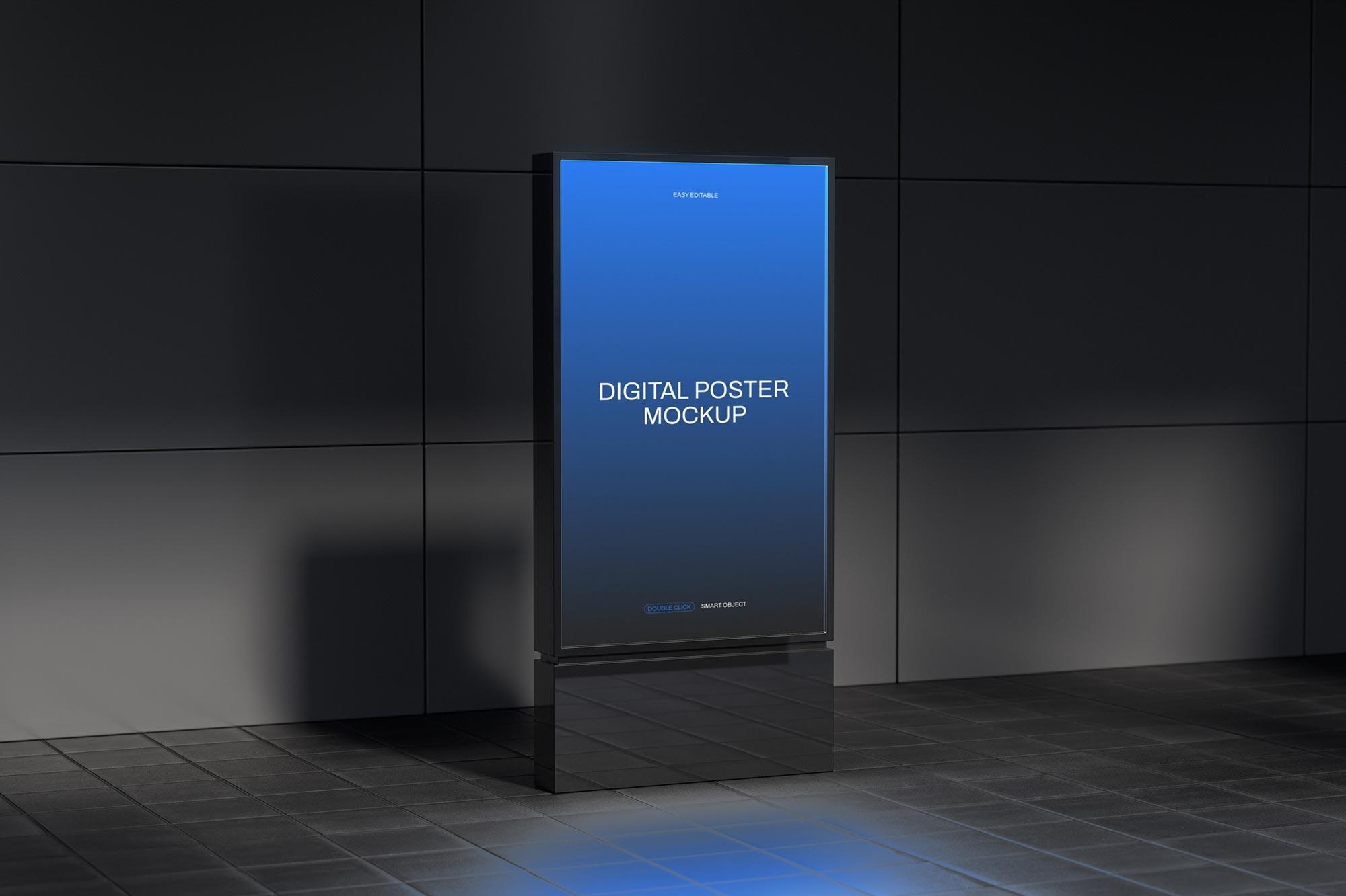 Digital Poster Mockup